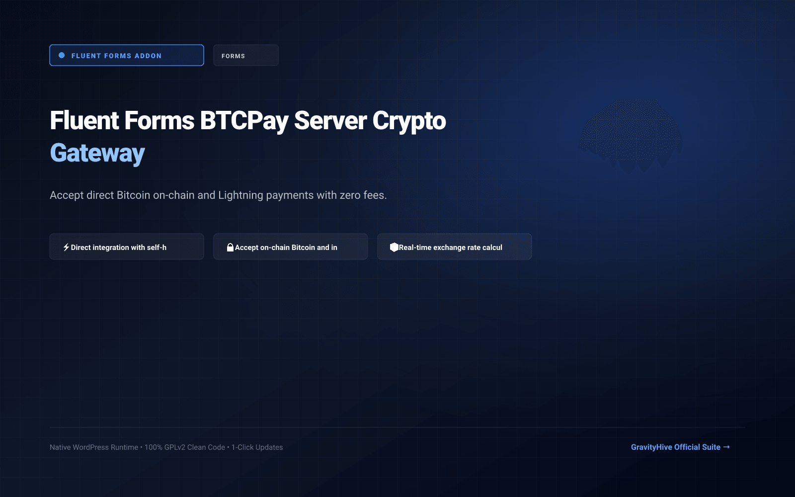Fluent Forms BTCPay Server Crypto Gateway