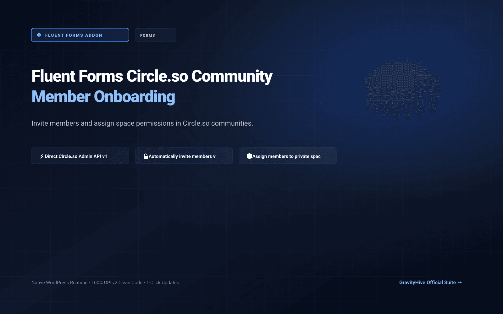Fluent Forms Circle.so Community Member Onboarding