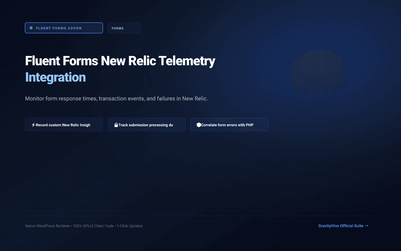 Fluent Forms New Relic Telemetry Integration