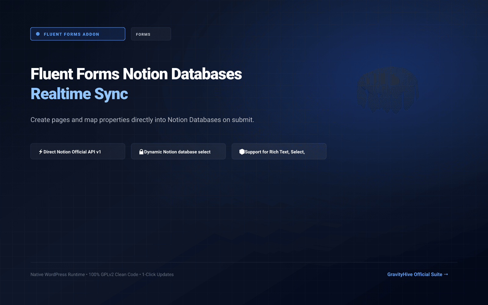 Fluent Forms Notion Databases Realtime Sync