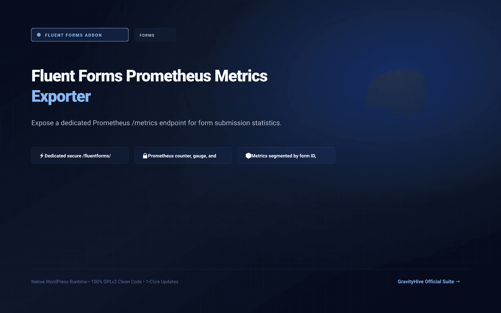Fluent Forms Prometheus Metrics Exporter