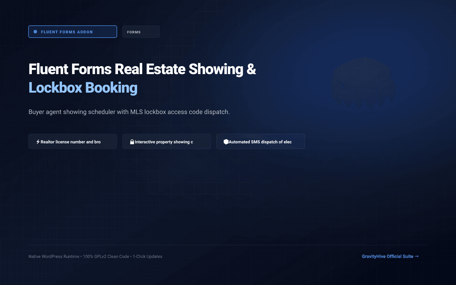 Fluent Forms Real Estate Showing & Lockbox Booking